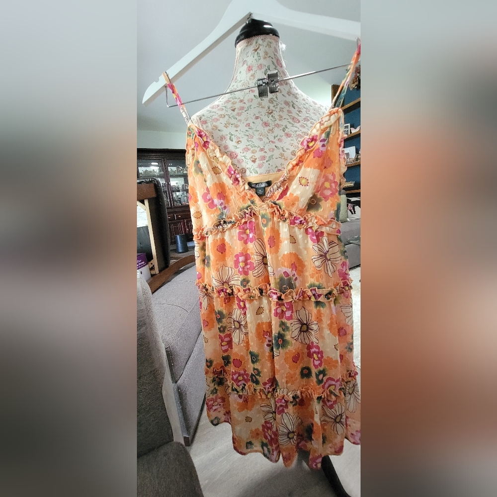 NWT Wild Fable Multicolor Floral Top Size XS